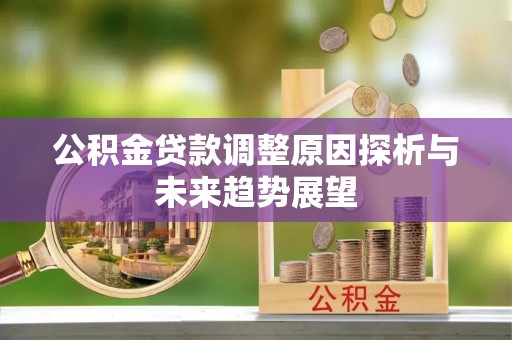 永泰公积金贷款调整原因探析与未来趋势展望