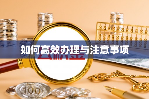 永泰如何高效办理与注意事项