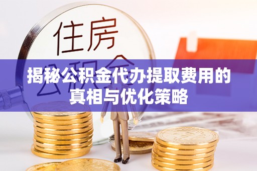 永泰揭秘公积金代办提取费用的真相与优化策略