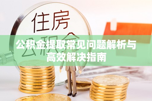 永泰公积金提取常见问题解析与高效解决指南