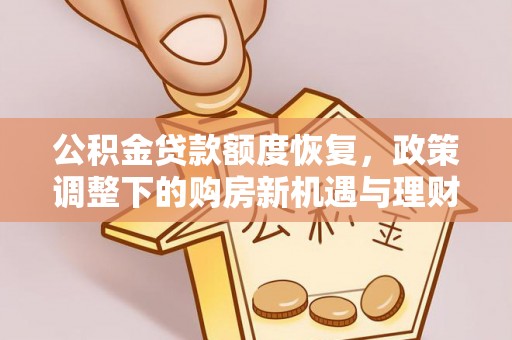 永泰公积金贷款额度恢复，政策调整下的购房新机遇与理财规划