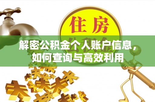 永泰解密公积金个人账户信息，如何查询与高效利用