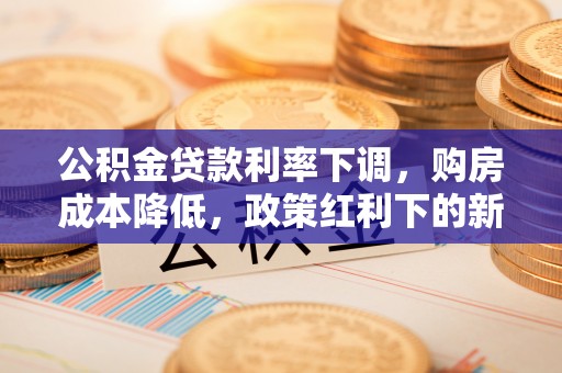 永泰公积金贷款利率下调，购房成本降低，政策红利下的新机遇