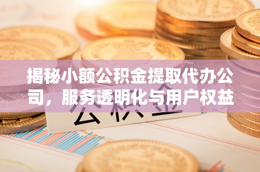 永泰揭秘小额公积金提取代办公司，服务透明化与用户权益保障