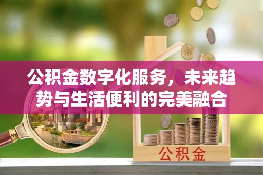 永泰公积金数字化服务，未来趋势与生活便利的完美融合