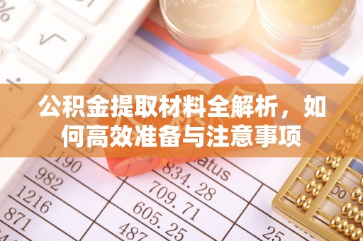 永泰公积金提取材料全解析，如何高效准备与注意事项