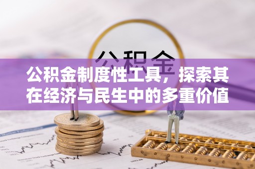 永泰公积金制度性工具，探索其在经济与民生中的多重价值