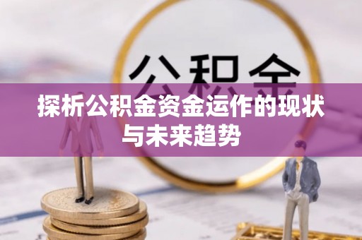 永泰探析公积金资金运作的现状与未来趋势