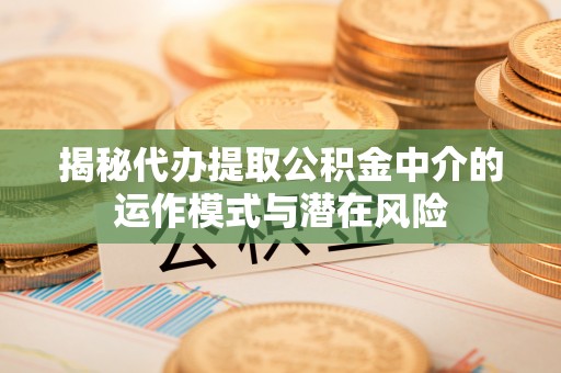 永泰揭秘代办提取公积金中介的运作模式与潜在风险