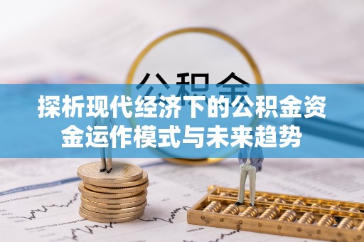永泰探析现代经济下的公积金资金运作模式与未来趋势
